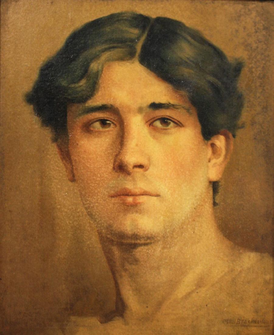 Charles Brackenberry; Oil Portrait Signed (1 of 5)