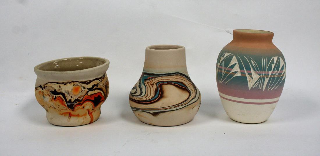 Three(3) Pieces of Miscellaneous Art Pottery (1 of 4)