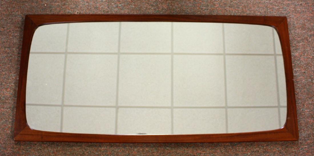 Danish Modern Teakwood Mirror (1 of 5)