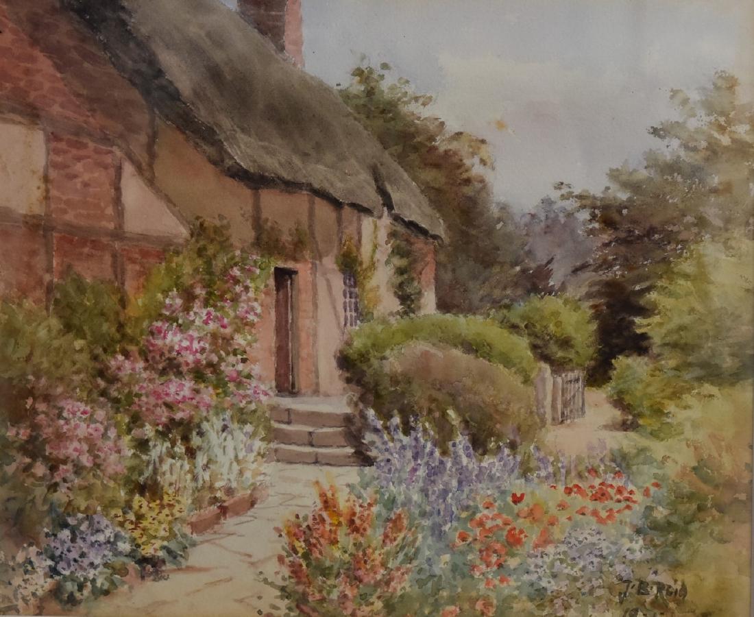 Jane B. Reid; American Watercolor Signed (1 of 5)