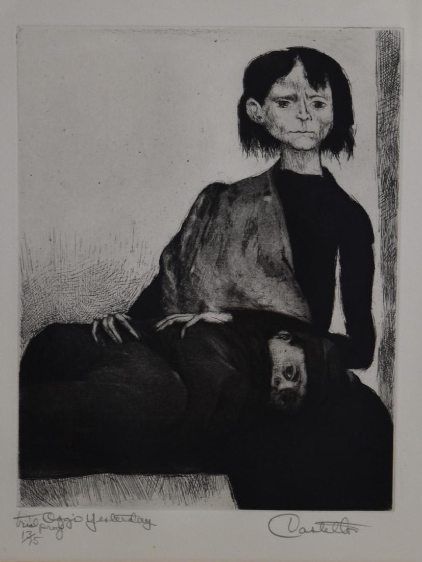 Federico Castellon; 20thC. Etching/Aquatint Signed (1 of 6)