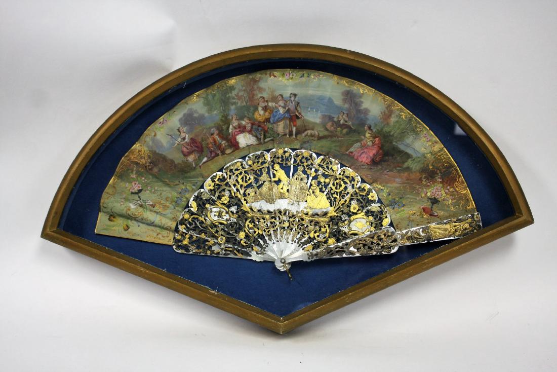 French Handpainted Fan (1 of 7)