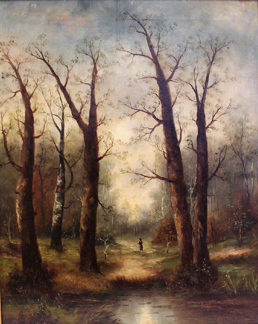 George H. Durrie(school of); 19thC. Oil Landscape (1 of 7)