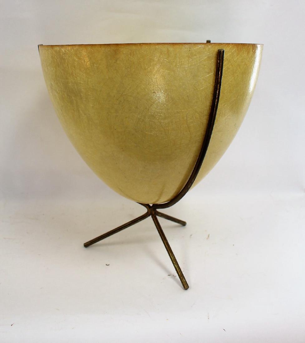 Kimball Mid Century Fiberglass Bullet Planter (1 of 4)