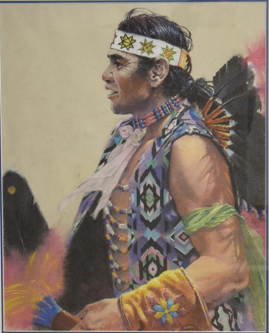 Donald Curley; 20thC. American Pastel Signed (1 of 7)