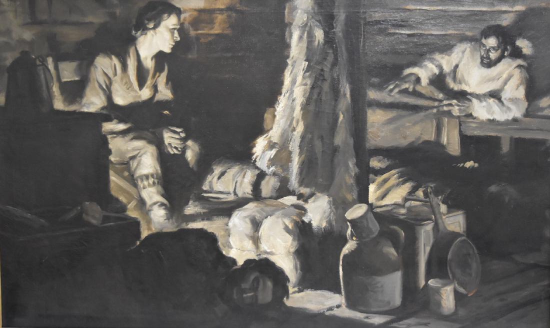 Harry Anderson; American Western Oil Illustration (1 of 10)