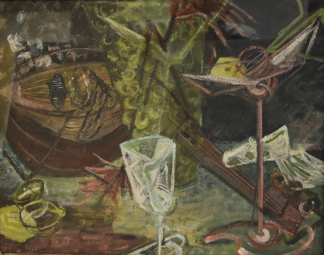 Rolph Scarlett; 20thC. Modernist Mixed Media Signed (1 of 5)