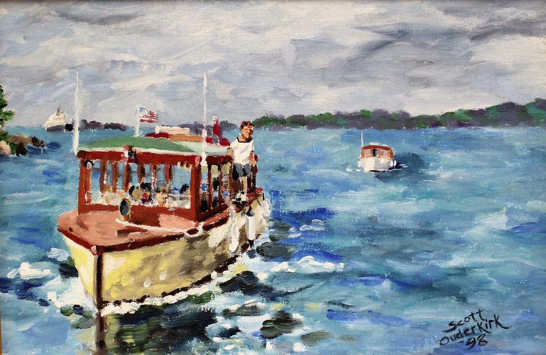 Scott Ouderkirk; 20thC. American Oil Signed (1 of 5)