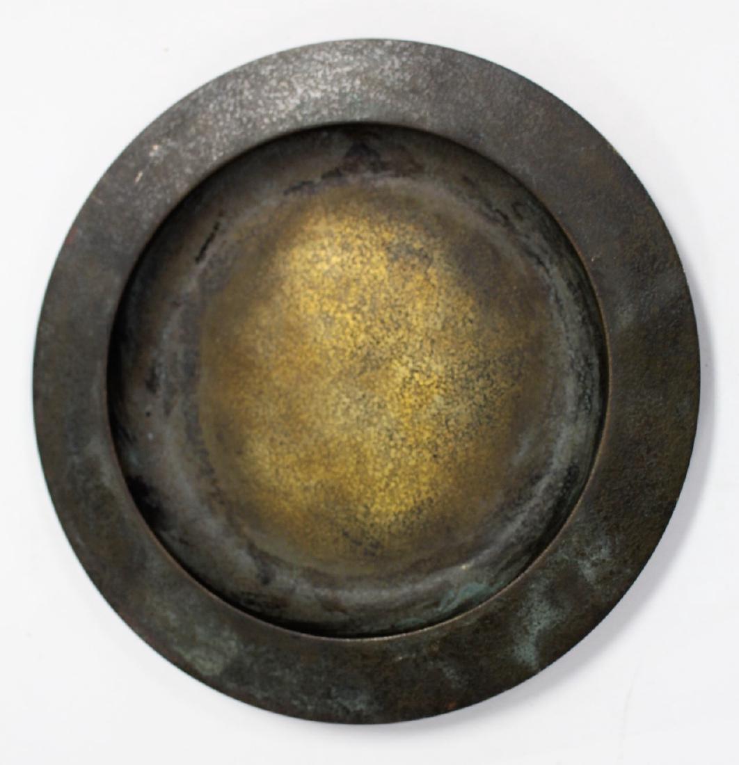 Tiffany Studios Bronze Dish Signed (1 of 3)