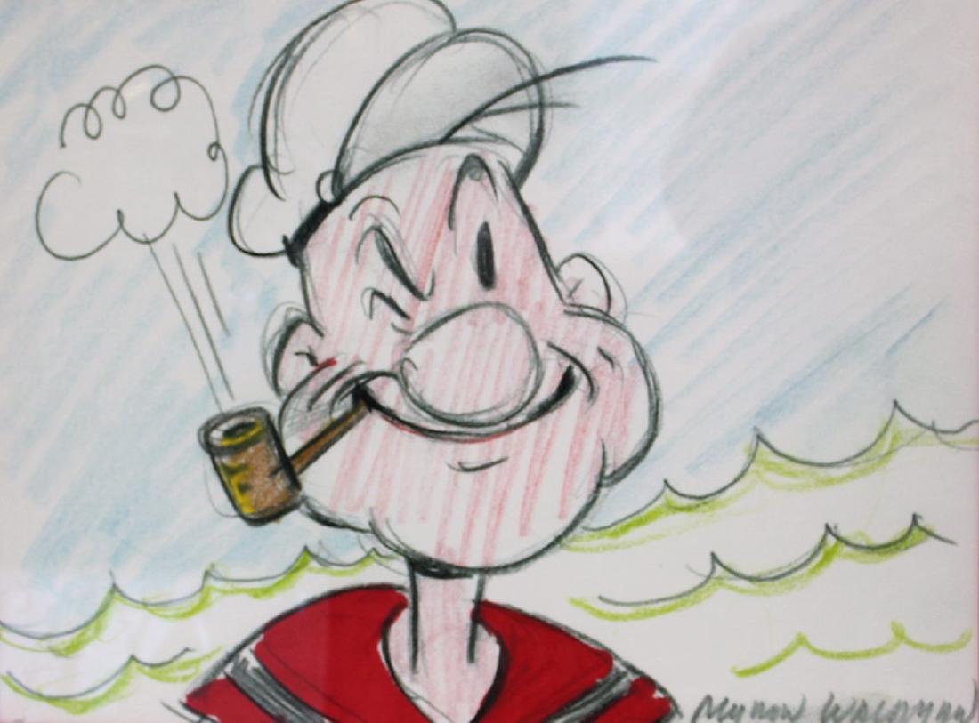 Myron Waldman; 20thC. Illustration Signed (1 of 4)