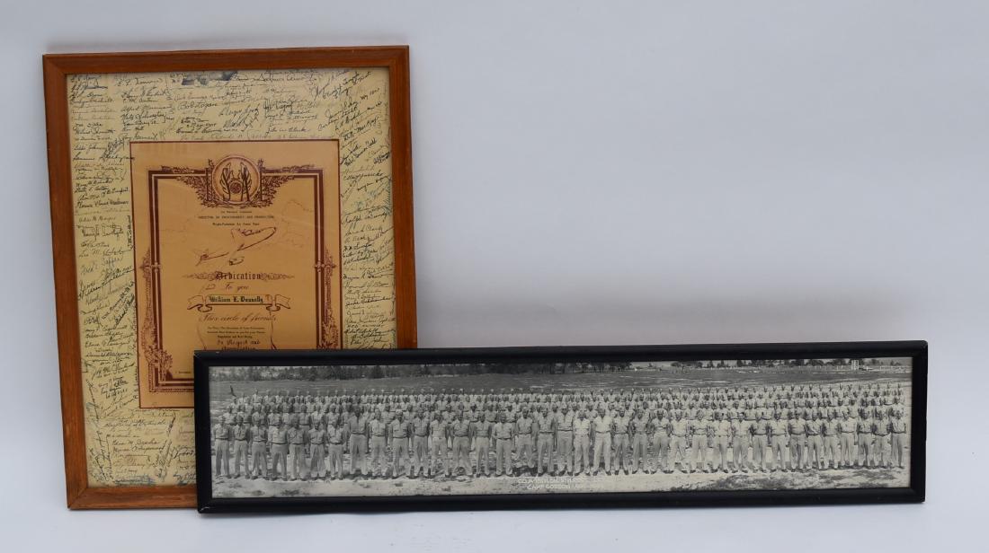 Two(2) US Military Framed Items (1 of 6)