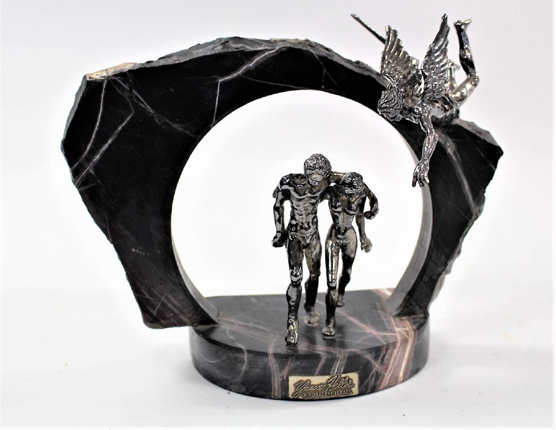 Yascov Heller; 20thC. Israeli Sculpture Signed (1 of 7)