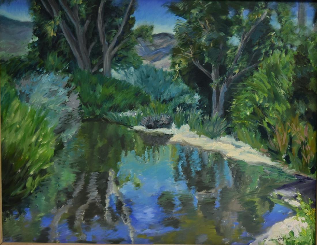 Thomas Hogan; 20thC. Oil Landscape Signed (1 of 4)