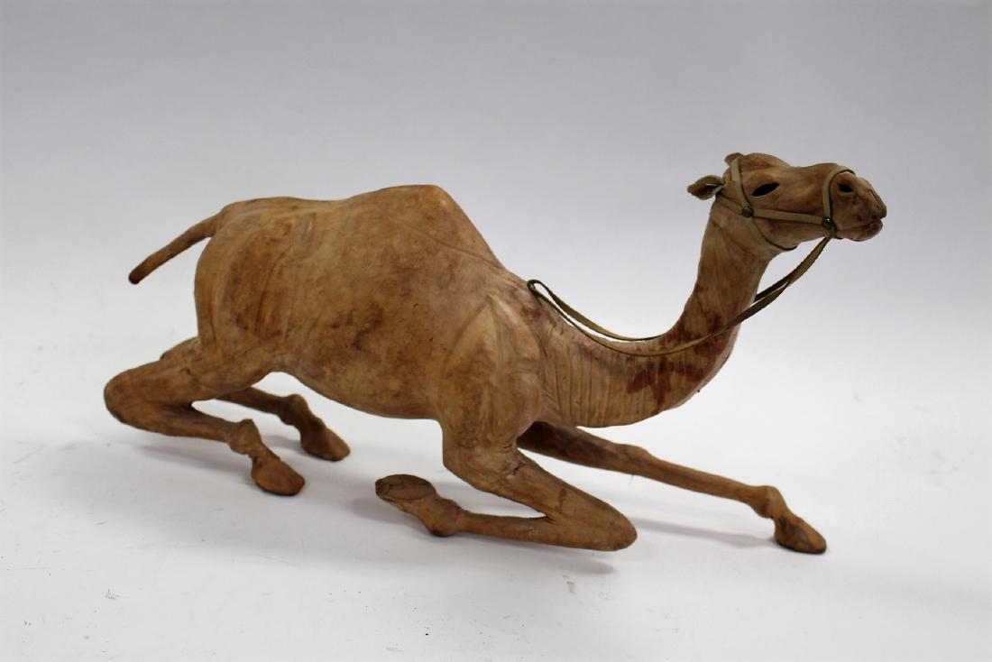 Hand Crafted Leather Camel (1 of 4)