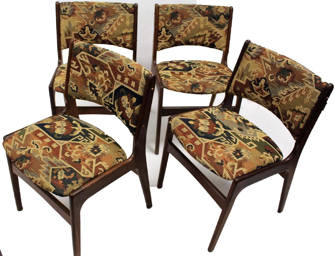 Four(4) Danish Modern Upholstered Dining Chairs (1 of 4)
