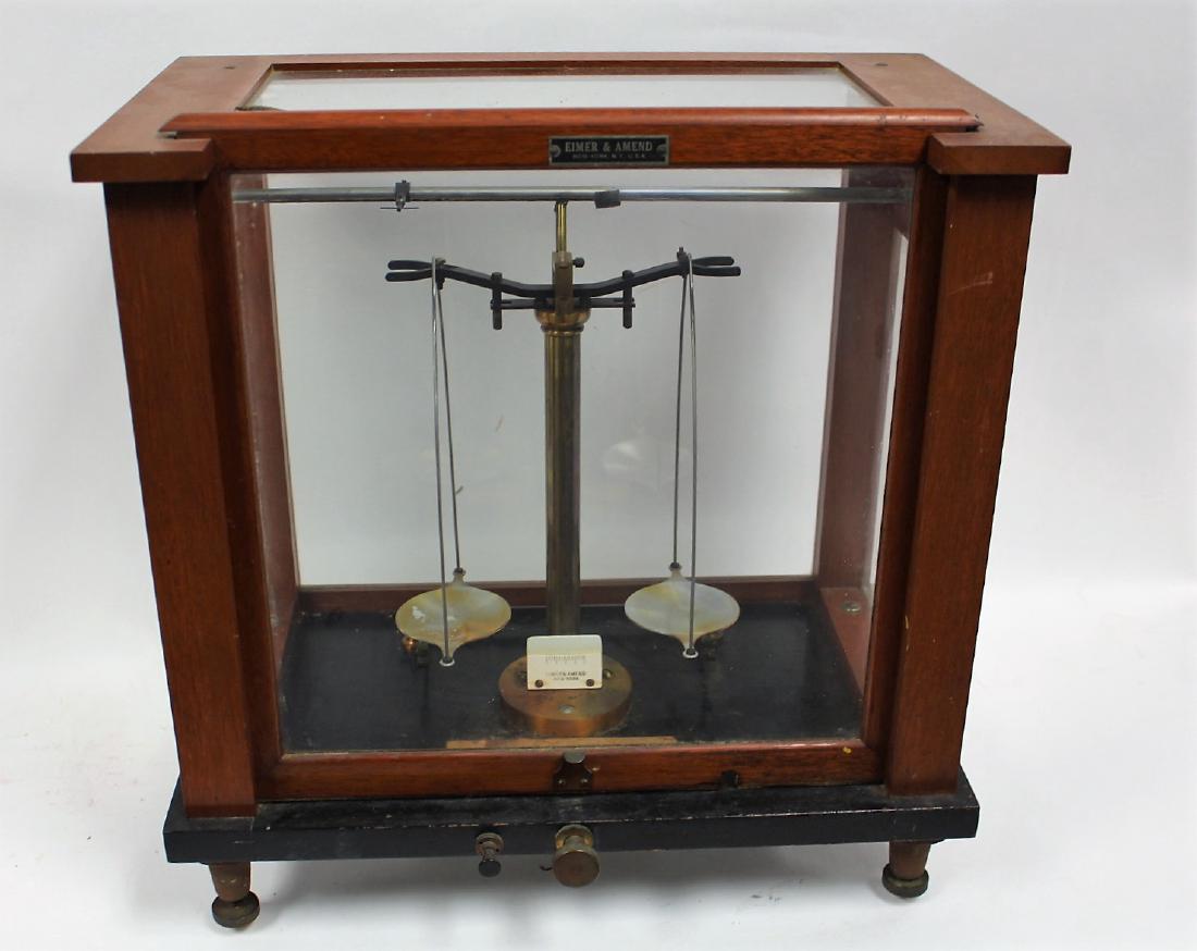Eimer & Amend Antique Scale in Case (1 of 5)