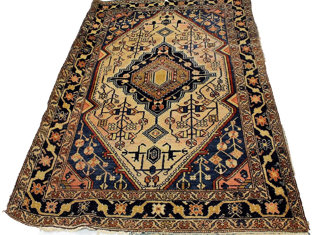 Semi Antique Persian Estate Carpet 5.10 x 4.6 (1 of 5)