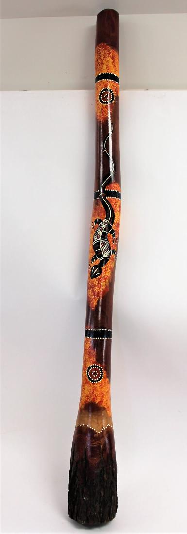 Aboriginal Carved Wood Staff (1 of 4)
