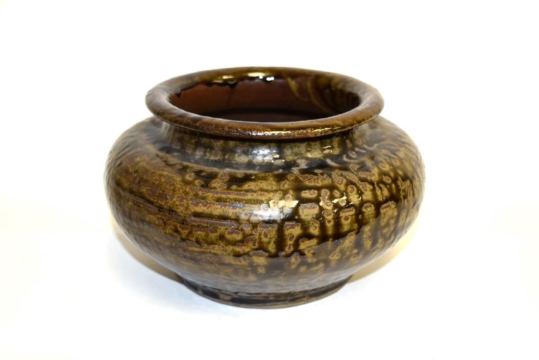 Chinese Glazed Pottery Vase (1 of 5)