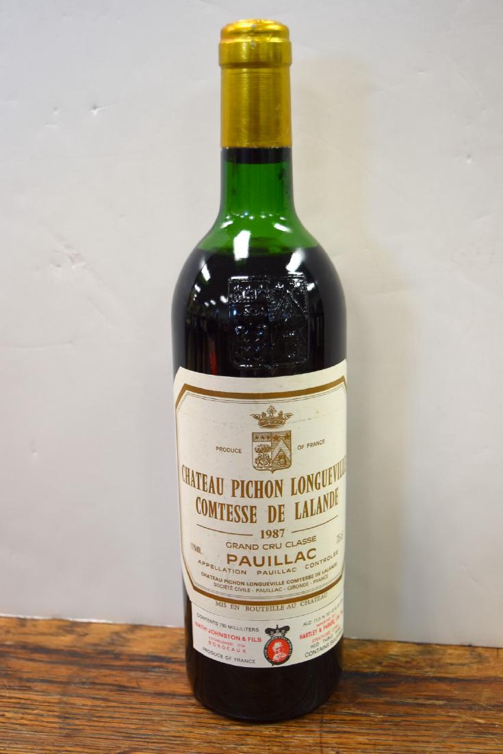 1987 Chateau Pichon Longueville Comtesse De Lalande (1 of 3)