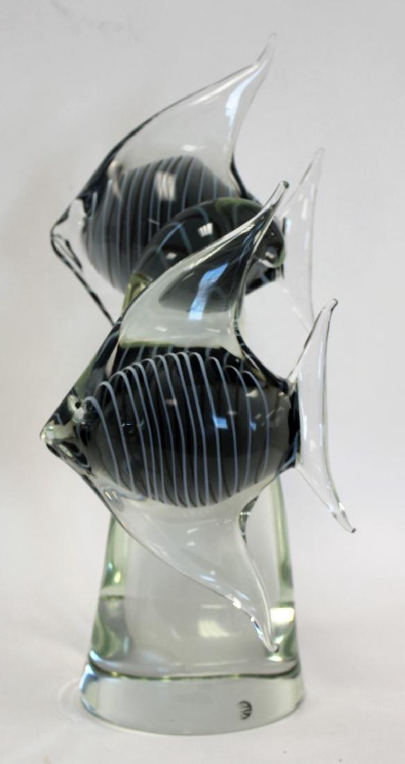 Elio Raffaeli; Italian Murano Glass Fish Grouping (1 of 7)