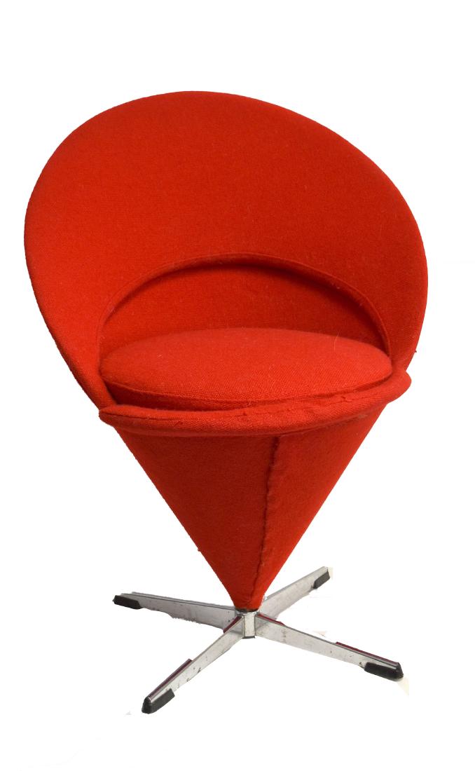 Verner Panton Mid Century Cone Chair (1 of 8)