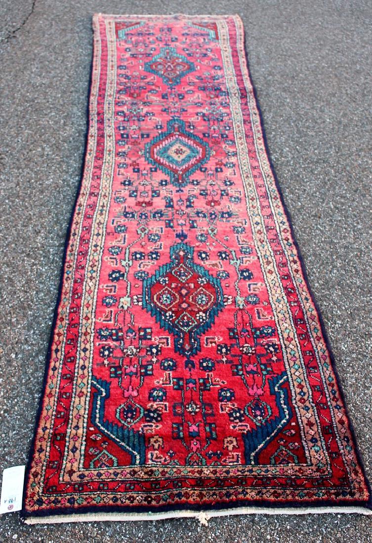 Semi Antique Persian Runner 2.9 x 10.2 (1 of 3)
