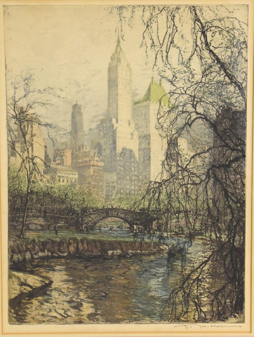 Tanna Kasimir-Hoernes; Etching and Aquatint - Central (1 of 5)