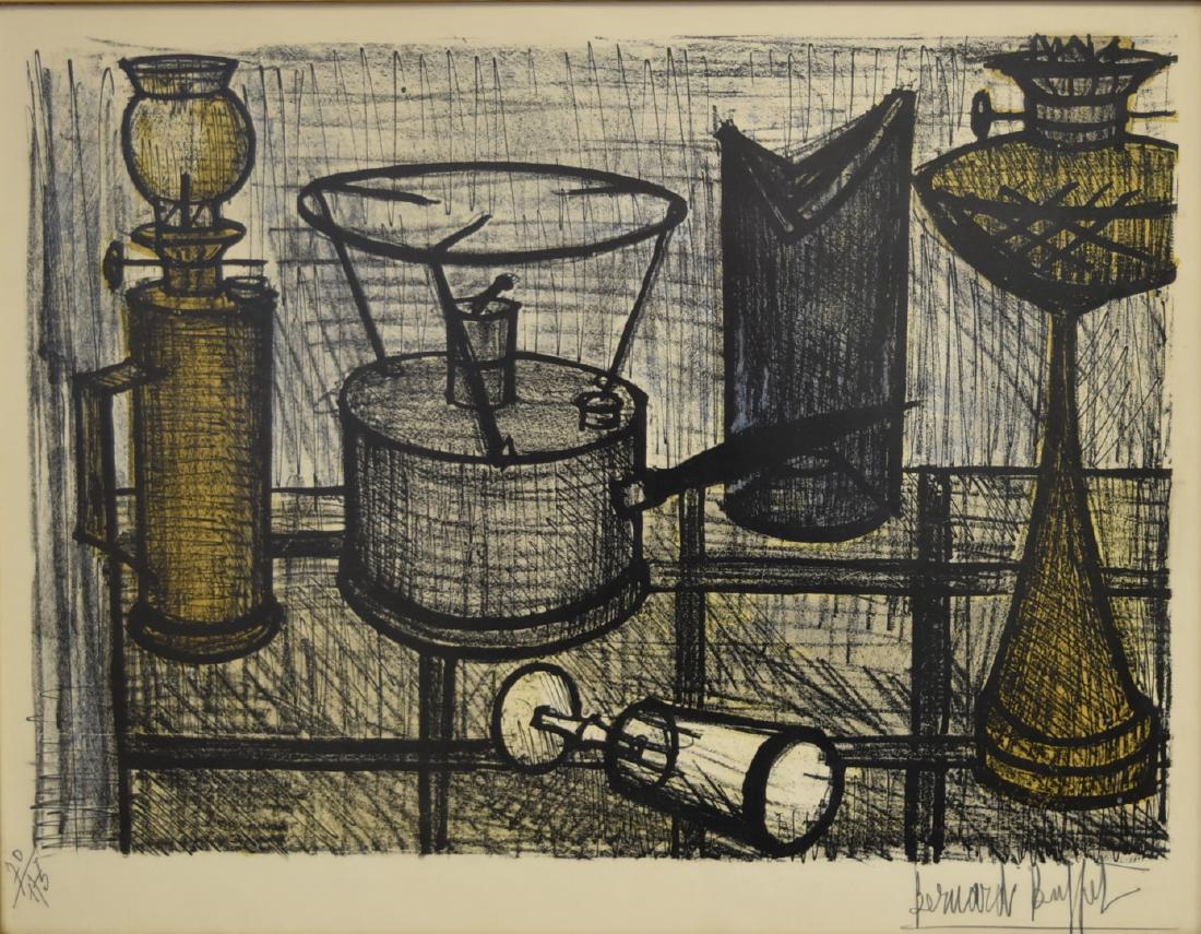 Bernard Buffet; 20thC. Color Lithograph Signed (1 of 6)