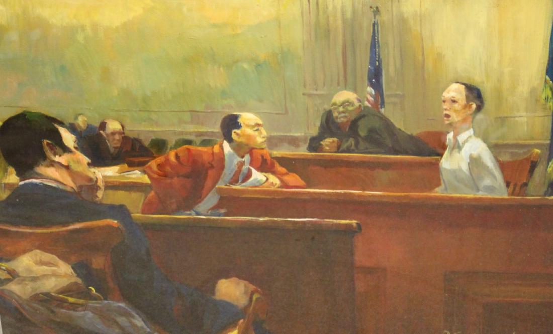 Donald Earl Schlegel; 20thC. American Oil Signed (1 of 4)