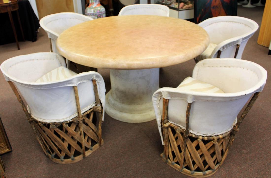 Unusual South American Dining Set (1 of 5)