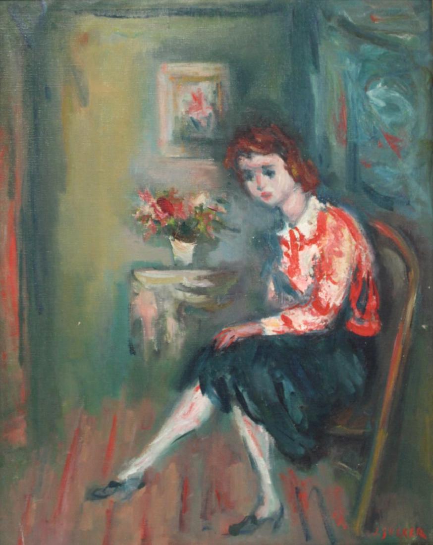 Jacques Zucker; 20thC. Polish Oil Signed (1 of 5)