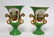 Pair of Old Paris Porcelain Urn Vases
