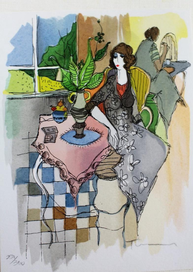 Itzchak Tarkay; Framed Serigraph Signed (1 of 5)