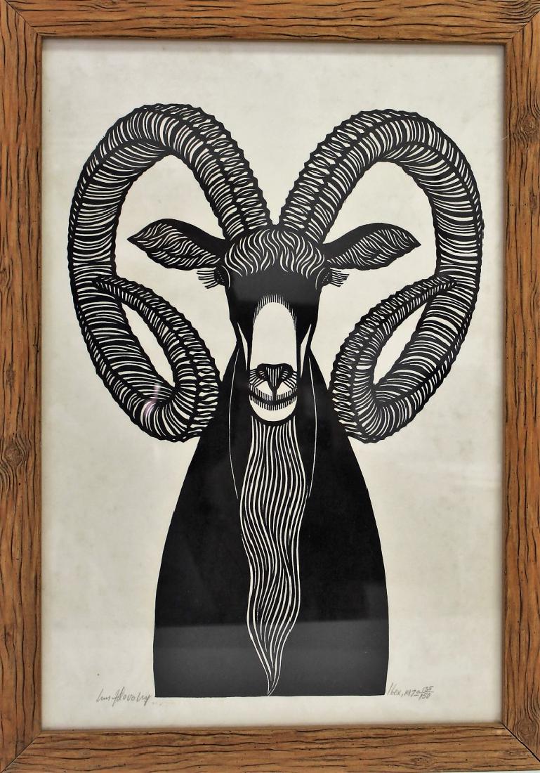 Jacques Hnizdovsky; 20thC. Woodcut Signed (1 of 7)