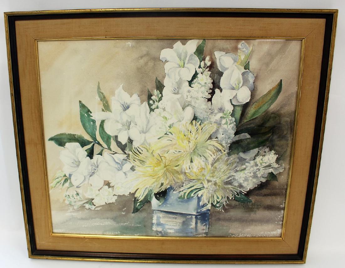 Cecil K. Jennings; 20thC. American Watercolor Signed (1 of 4)