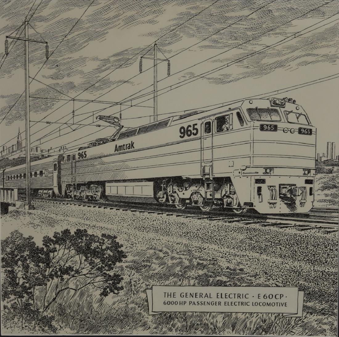 John Gould; 20thC.Pen and Ink Illustration (1 of 6)