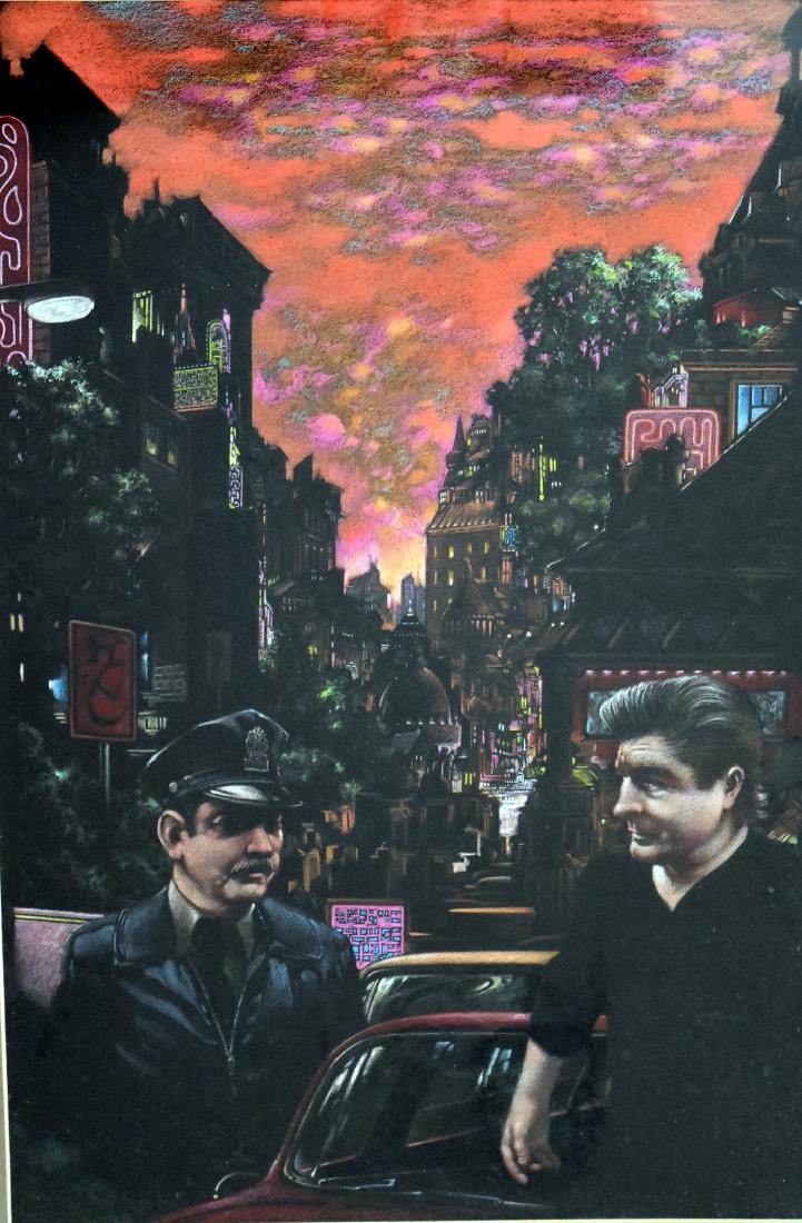 Bahh; 20thC. Modernist Mixed Media and Print (1 of 5)