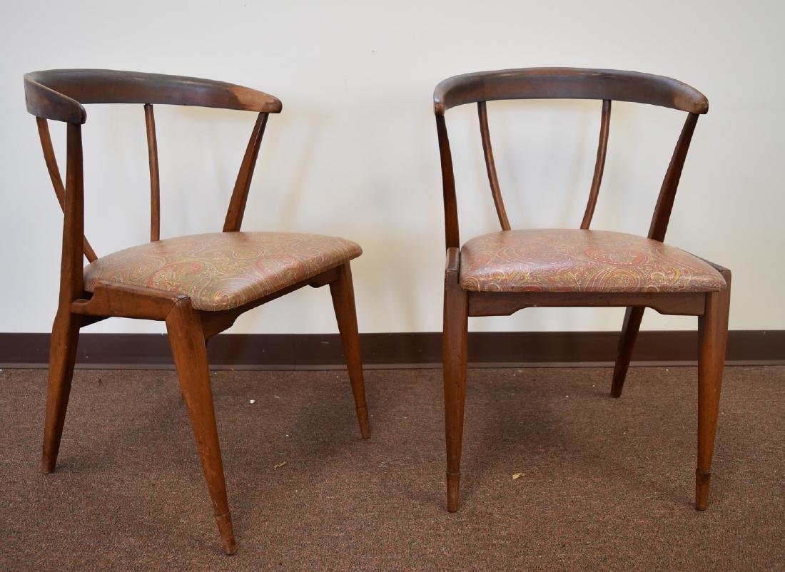 Set of Four(4) Danish Modern Walnut Chairs (1 of 7)