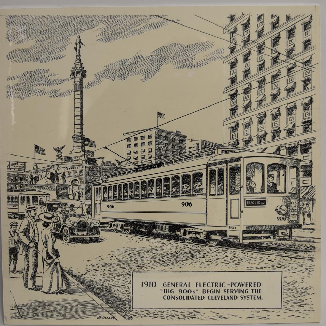 John Gould; 20thC.Pen and Ink Illustration (1 of 6)