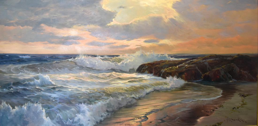 Vernon Kerr; 20thC. American Oil Seascape Signed (1 of 6)