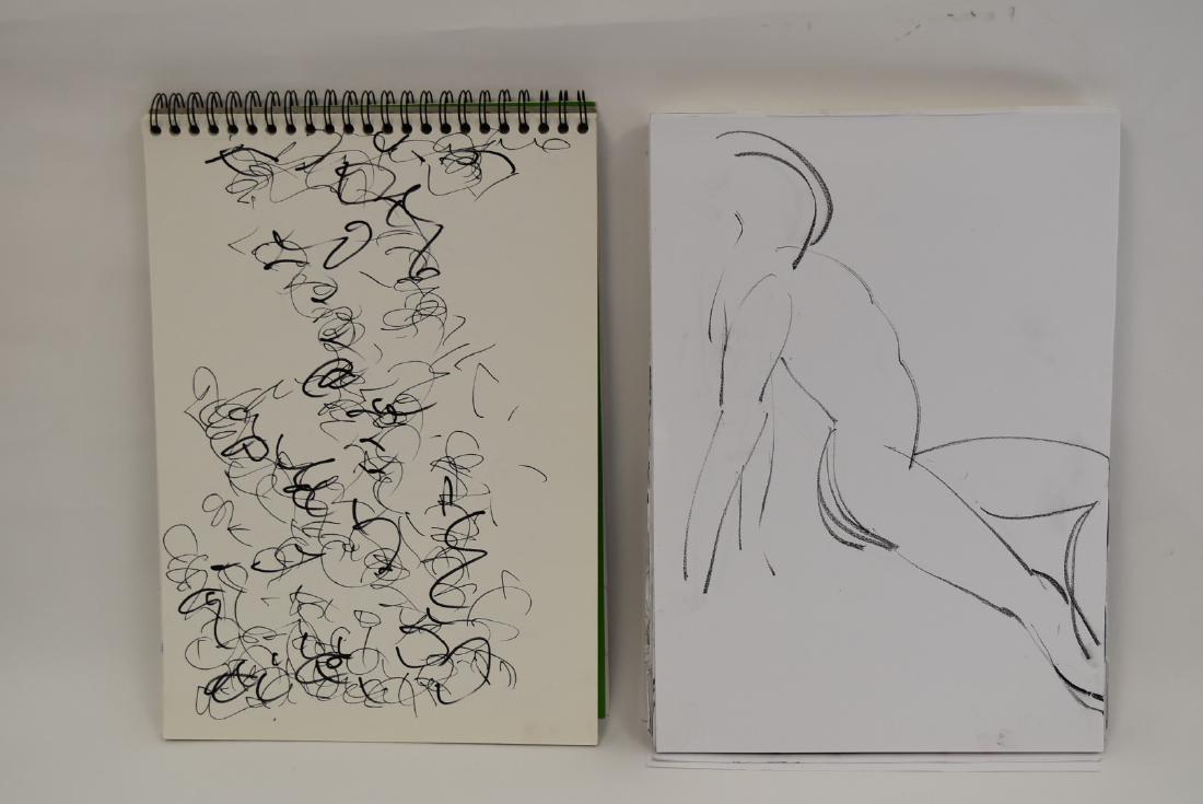 Sung-Ja Lee; 20thC. Korean - Sketch Books(2) (1 of 2)