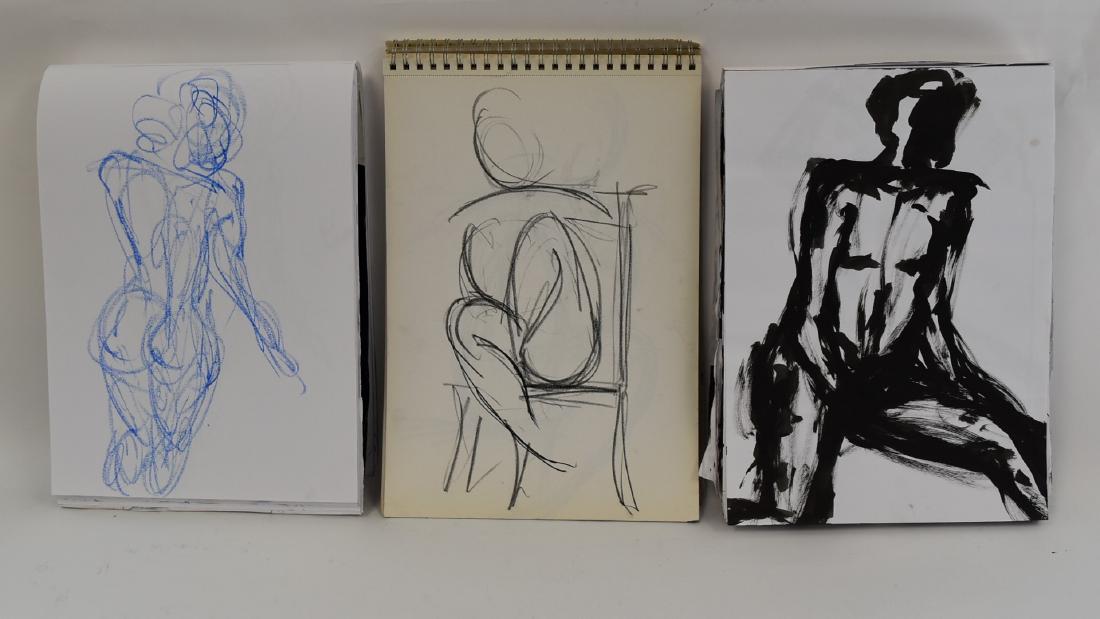 Sung-Ja Lee; 20thC. Korean - Sketch Books(3) (1 of 3)