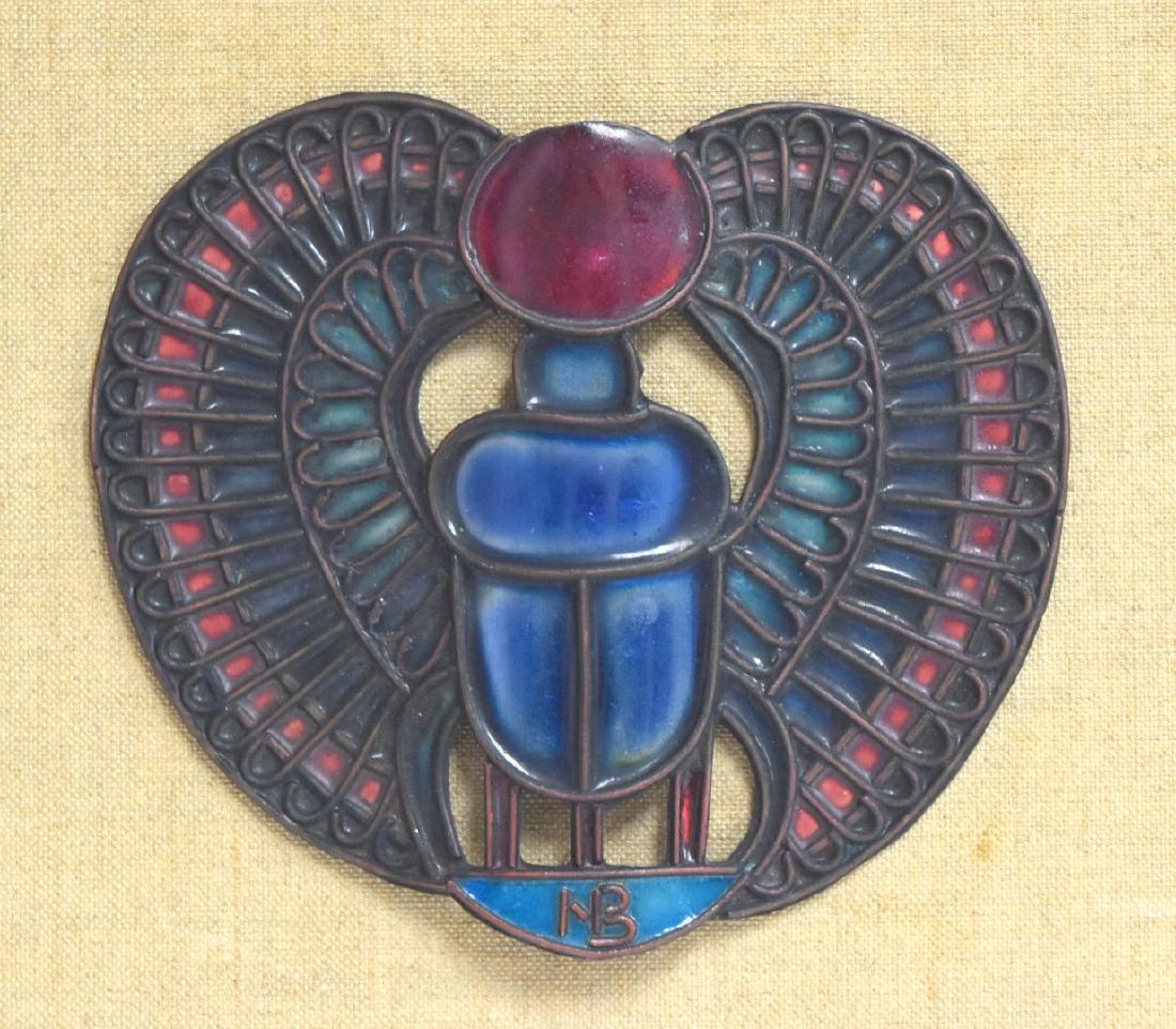 Nicole Bourla; 20thC. French Enaled Plaque (1 of 6)