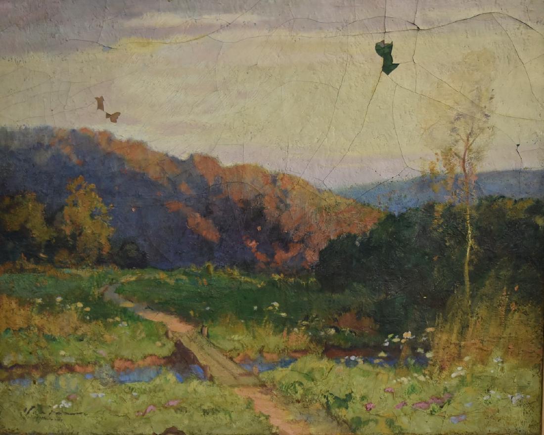 George Edmund Varian; American Oil Landscape Signed (1 of 7)