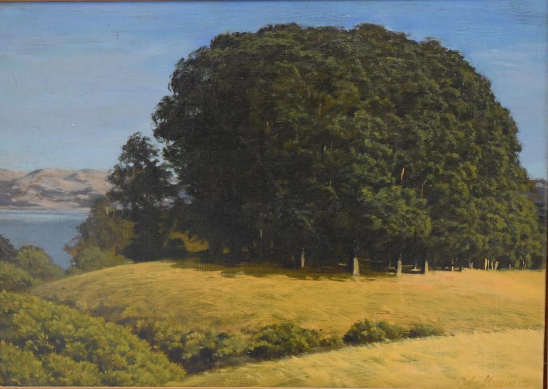 John Grossman; 20thC. American Oil - Eucalyptus Grove (1 of 5)