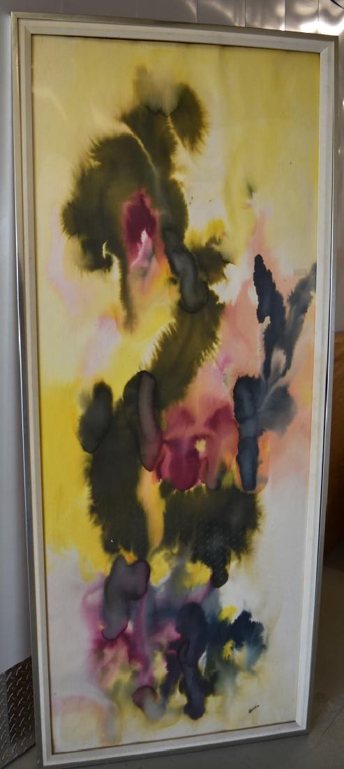 20thC. Modernist Watercolor Signed (1 of 6)