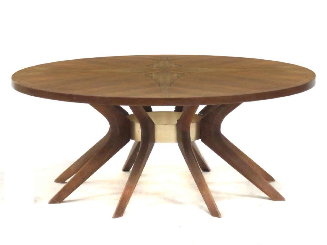 Danish Modern Walnut/Teakwood Coffee Table (1 of 4)