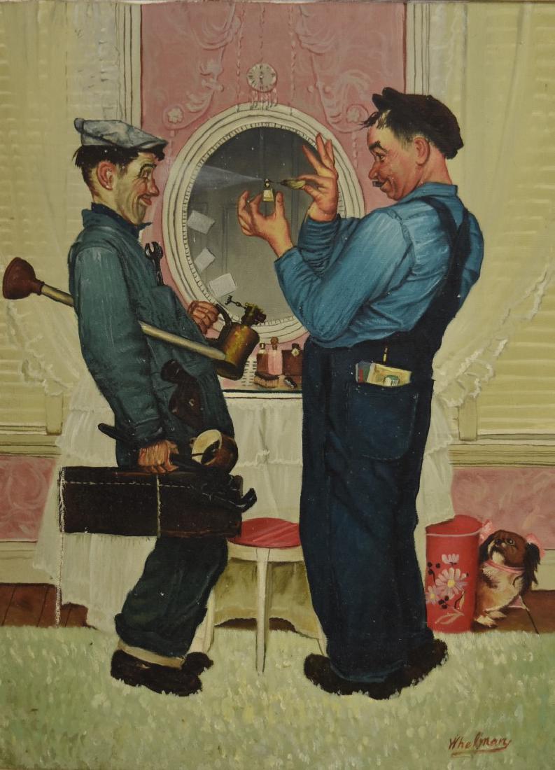 Whelman Polaris; 20thC. American Illustration Signed (1 of 6)