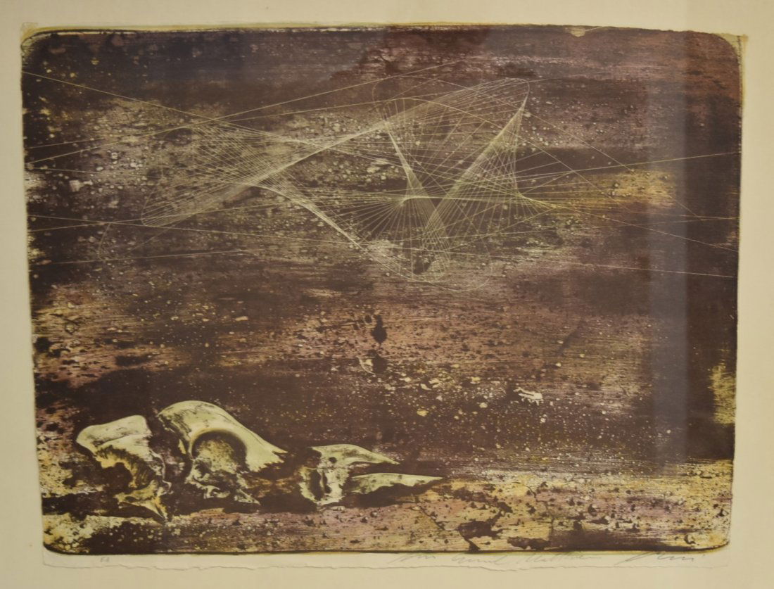 Hans Erni; 20thC. Swiss Artist Proof Lithograph Signed (1 of 6)